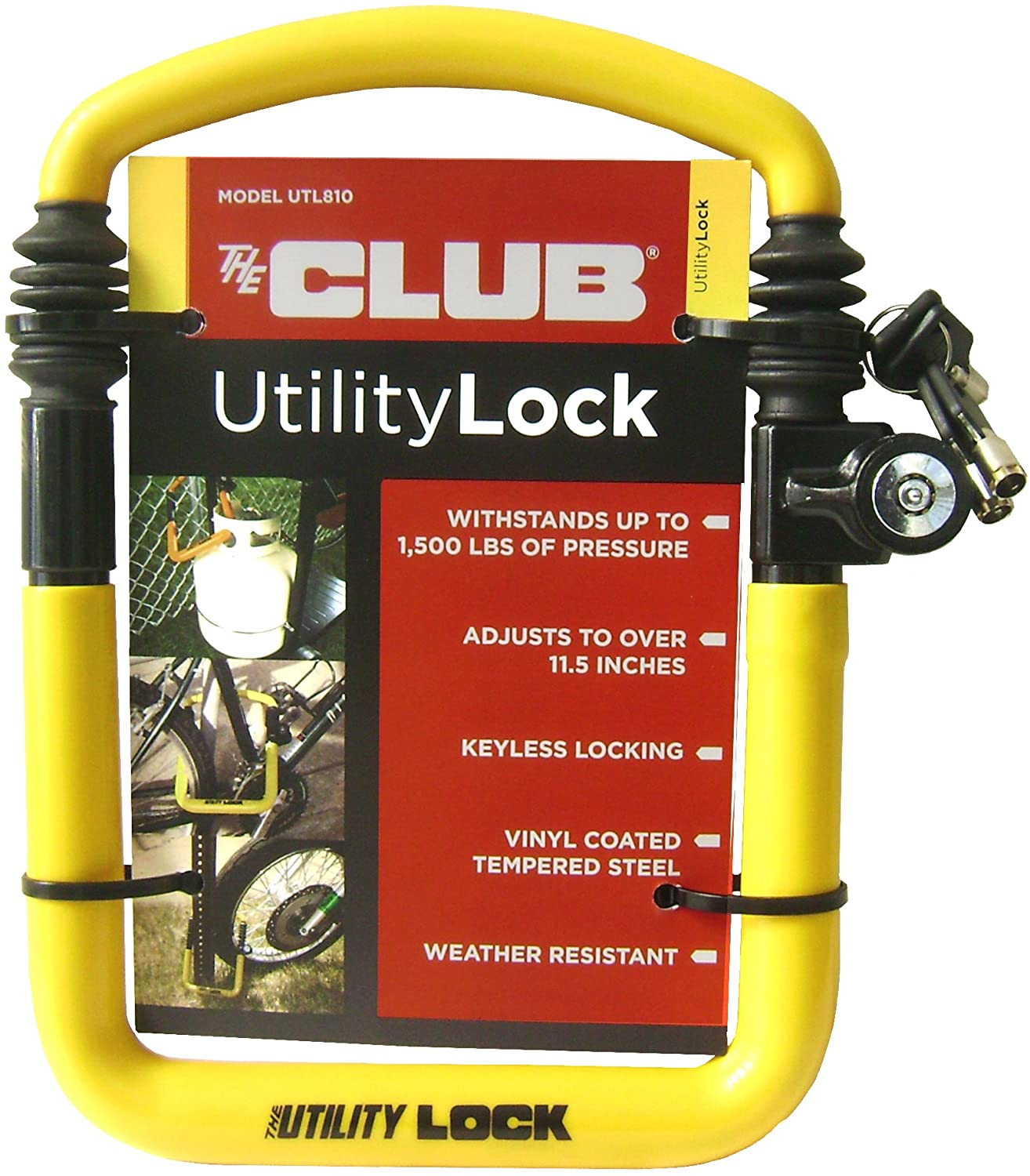 The Club UTL810 Utility Lock Bicycle review